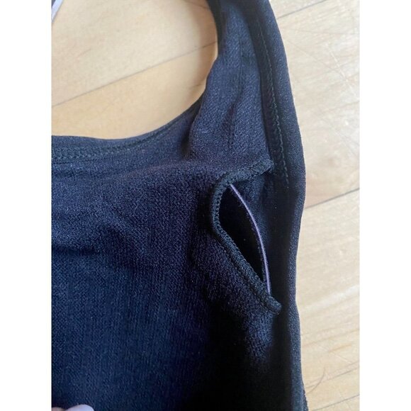 Bp + Wildfang ribbed tank bra size small BNWOT Logo crisscross straps - Picture 4 of 6